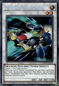 Formula Synchron - Secret Rare Limited Edition HAC1-EN178 - NM - YuGiOh - Image 1
