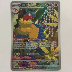 Pokemon Cards Archeops 132/086 White Flare Illustration Rare NM - Image 1