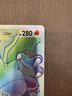 Charizard VSTAR Rainbow Secret Rare 174/172 Brilliant Stars Pokemon Card NM - Image 4