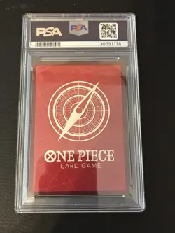 PSA 10 Roronoa Zoro OP01-001 L Alt Art Romance Dawn One Piece Card Japanese 2022 - Image 2