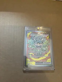 Pokemon TCG Teal Mask Ogerpon EX Prismatic Evolutions Card 145/131 NM Condition - Image 1