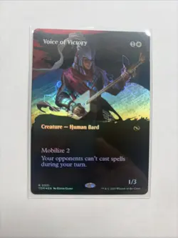Voice of Victory (Borderless) Tarkir: Dragonstorm Foil - Image 2