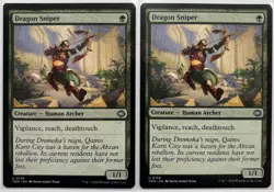 MTG Tarkir Dragonstorm Dragon Sniper x 2 (Uncommon) - Image 1