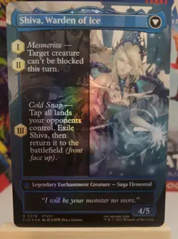 MTG Jill, Shiva's Dominant (Borderless) Regular #378 MTG: Final Fantasy new - Image 2