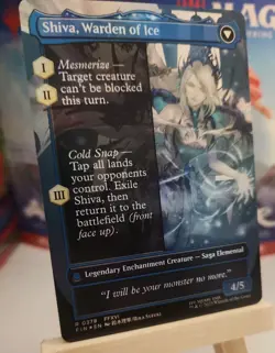 MTG Jill, Shiva's Dominant (Borderless) Regular #378 MTG: Final Fantasy new - Image 3