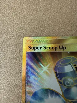 Super Scoop Up 166/147 Burning Shadows Gold Secret Rare Pokemon TCG - Image 2