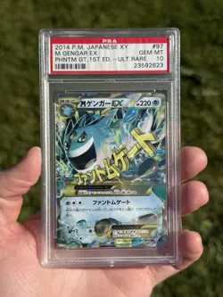 Pokemon M Gengar EX 097/088 1st Edition UR Phantom Gate PSA 10 Sun-Faded - Image 3