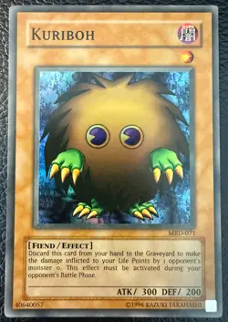 YUGIOH KURIBOH SUPER RARE UNLIMITED MRD-071 NM+/MINT - Image 1