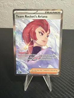 Team Rocket's Ariana SIR 237/182 (NM) - SV10: Destined Rivals Pokemon TCG - Image 3