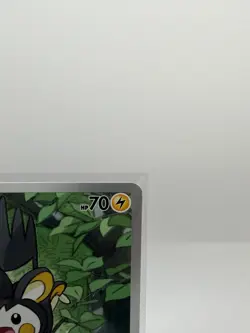 Pokemon Emolga 112/086 Sv: Black Bolt Holo Illustration Rare Basic - Image 3