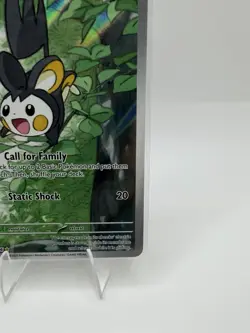 Pokemon Emolga 112/086 Sv: Black Bolt Holo Illustration Rare Basic - Image 4