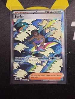 Pokemon TCG Surfer 293/217 Me: Ascended Heroes Special Illustration Rare - Image 1