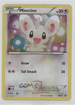 Minccino Pokemon Black & White Black Star Promo #BW13 - Image 1