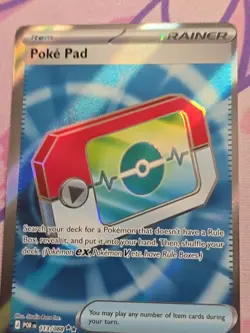 Poke Pad Full Art - 113/088 - Pokemon TCG Perfect Order - NM English - Image 2