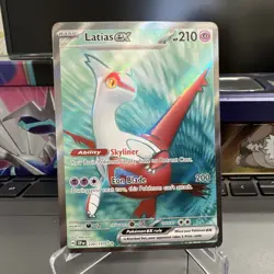 Pokemon Latias ex 220/191 SV8 Surging Sparks Ultra Rare Full Art Holo 2024 - Image 1