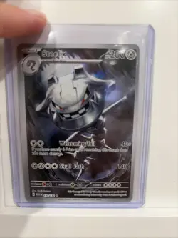 Steelix 150/132 Me01: Mega Evolution Holo illustration rare Pokemon - Image 1