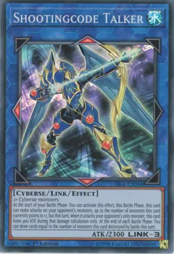 Yugioh Shootingcode Talker FIGA-EN044 Super Rare 1st Edition LP x3 Play Set - Image 1