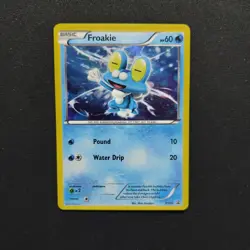 Pokemon Froakie — XY03 — Holo Promo — XY Series — English EN — NM− / EX+ - Image 1