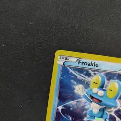 Pokemon Froakie — XY03 — Holo Promo — XY Series — English EN — NM− / EX+ - Image 3