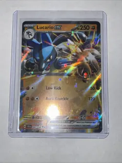 Pokemon TCG Stellar Crown Lucario EX 082/142 Double Rare - Image 1
