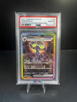 Pokemon 2025 Umbreon ex 161/131 SIR Prismatic Evolutions GEM MINT PSA 10 - Image 1