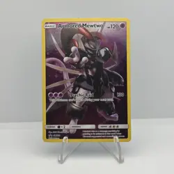 Pokemon TCG Armored Mewtwo Holo Promo SM SM228 2019 English - Image 1