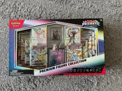 Pokemon TCG Prismatic Evolutions Premium Figure Collection Box New & Sealed - Image 1