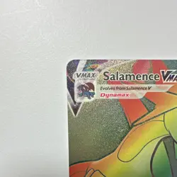 Pokemon TCG Salamence VMAX Secret Rare Holo 194/189 Vmax 320 HP - Image 2
