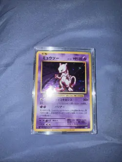 2016 Pokemon 20th Anniversary Mewtwo BGS Japanese #49 Holo Rare - Image 1