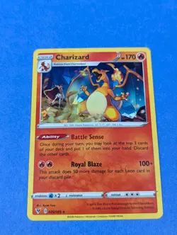 Charizard - 025/185 - Shattered Holo Rare Sword & Shield Promos - Pokemon - NM - Image 1