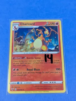 Charizard - 025/185 - Shattered Holo Rare Sword & Shield Promos - Pokemon - NM - Image 3