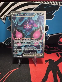 Pokemon 2024 Shrouded Fable Pecharunt EX SAR #85/64 - Image 1