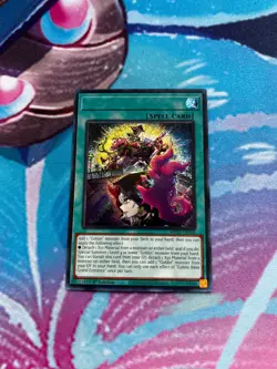Yugioh Goblin Biker Grand Entrance MP25-EN056 Secret No name No imprint Misprint - Image 1