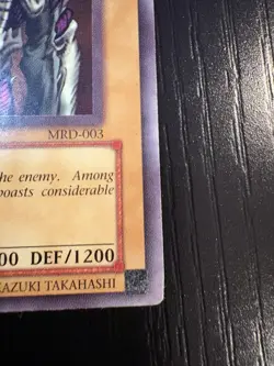 Konami Yu-Gi-Oh Summoned Skull MRD-003 Metal Raiders Ultra Rare Unlimited - Image 5