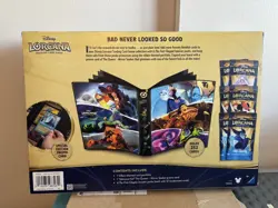 Disney Lorcana First Chapter Collector Set Bundle - 6 packs, portfolio, & promo - Image 2