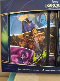 Disney Lorcana First Chapter Collector Set Bundle - 6 packs, portfolio, & promo - Image 4