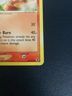 Pokemon Card Charmeleon 31/112 EX FireRed & LeafGreen Uncommon - Image 5