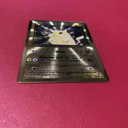 Pokemon TCG Celebrations Pikachu Gold Metal Card 58/102 Lot:#1 - Image 4