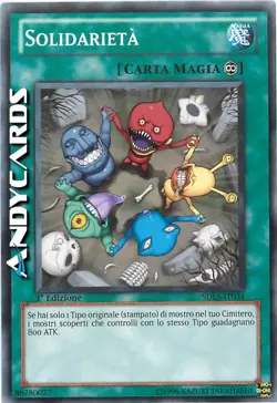 SOLIDARIETA • (Solidarity) • Comune • SDLS IT031 • 1Ed • Yugioh! • ANDYCARDS - Image 1