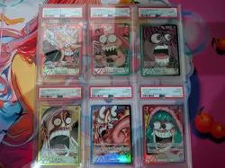 PSA 10 ONE PIECE CARD GAME BASE SHOP CARD COLLECTION VOL1 COMPLETE SET - Image 1