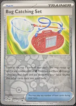 Bug Catching Set 143/167 Sv06: Twilight Masquerade Reverse Holo - Pokemon Card - Image 1