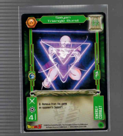 DRAGON BALL Z 2005 TRADING CARD GAME 175 SAIYAN TRIANGLE BURST - Image 1