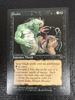 MTG Derelor (Fallen Empires/Black/R) - BGM - Image 1