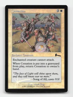 Cessation FOIL Urza's Legacy #4 Common - Image 1