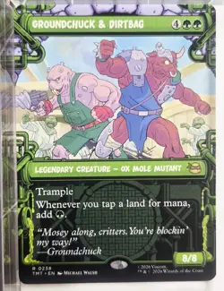 Groundchuck & Dirtbag (Showcase) Teenage Mutant Ninja Turtles 0238 NM MTG - Image 1