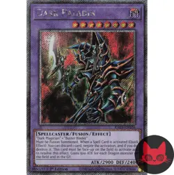 Yugioh Dark Paladin RA03-EN126 Platinum Secret Rare 1st Edition NM - Image 1