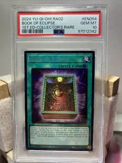 2024 Psa 10 Book Of Eclipse 1st Edition Collectors Rare Ra02-En054 - Image 1