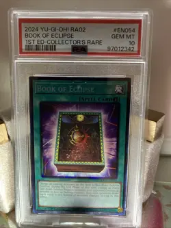2024 Psa 10 Book Of Eclipse 1st Edition Collectors Rare Ra02-En054 - Image 2