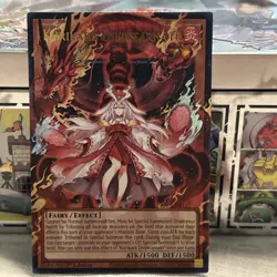 YUGIOH Kurikara Divincarnate (RA05-EN147) Extended Art Ultra Rare 1st Overframe - Image 1