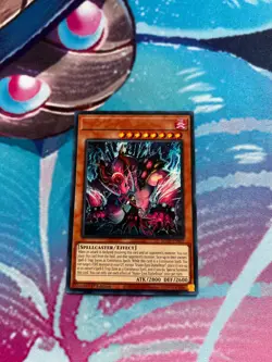 Yugioh Snake-Eyes Diabellstar MP25-EN062 Secret Rare No name No imprint Misprint - Image 1